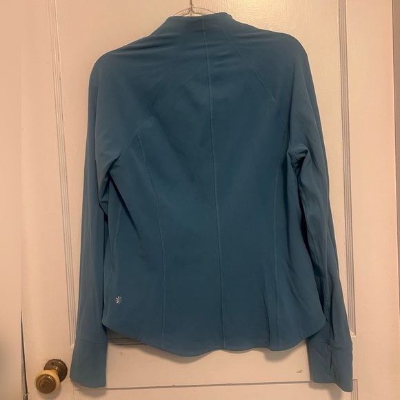 Athleta Salutation Blue Jacket Women's $120 Size L - Picture 6 of 7